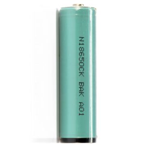 BAK 18650 3050mAh 6.1A, Protected Button Top Battery
