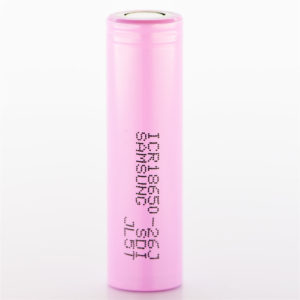 Samsung 26J 18650 2600mAh 5.2A Battery, Flat Top