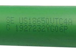 Sony VTC4A 18650 2100mAh 30A Flat Top Rechargeable Battery