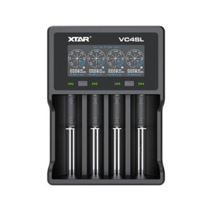 XTAR VC4SL 4 Bay Digital LCD Battery Charger
