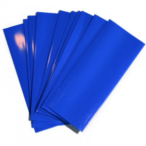 Blue 18650 Battery Wrapper