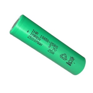 100% Authentic IMREN 25RS 18650 2500mAh 15A Battery, Flat Top